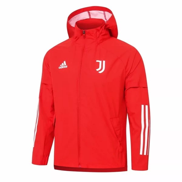 Rompevientos Juventus 2020 2021 Rojo Blanco